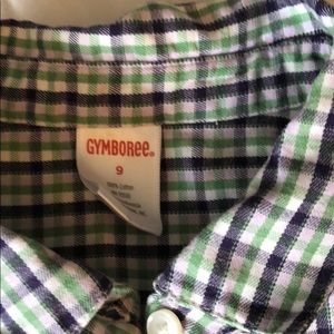 Gymboree belted ruffle top size 9